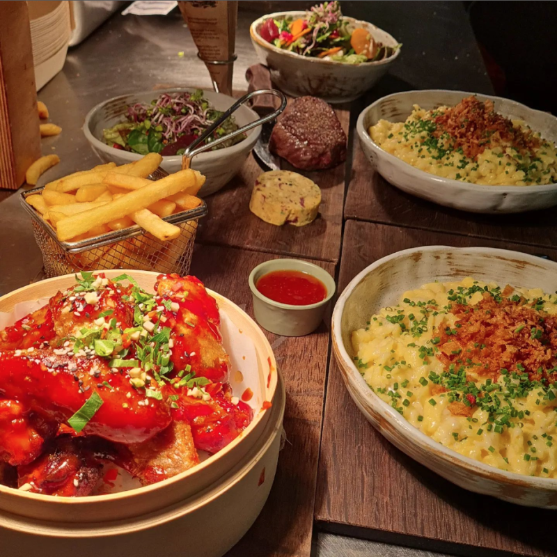 Restaurant in Oberstdorf.